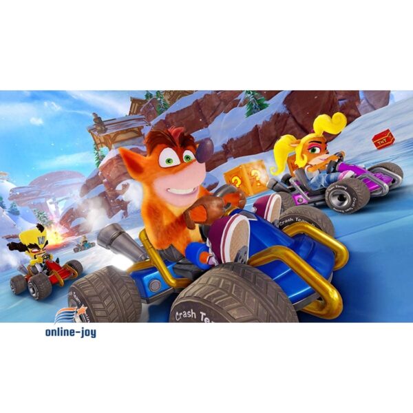 خرید بازی crash 2021 برای ps4 - قیمت بازی کرش Crash Team Racing Nitro-Fueled - تصاویری از بازی 1- آنلاین جی - online-joy